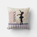 Recherche de ballerina coussins Ballerine