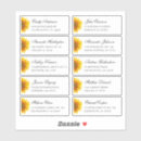 Recherche de sunflower address autocollants Floral
