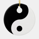 Recherche de yin et yang ornements Noir et blanc