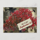 Recherche de corbeau gothique cartes postales Rouge