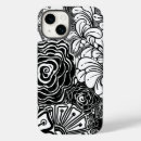 Recherche de dessin noir et blanc iphone coques Toute personne