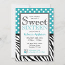 Recherche de zebra print invitations Fête