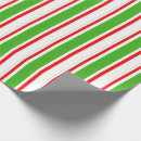 Recherche de motif rayé rouge et blanc papier cadeau Rayures