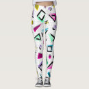 Recherche de pop art leggings Géométrique