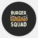 Recherche de hamburger autocollants Rapide