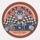Recherche de hot rod autocollants Tige de rat