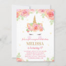 Recherche de watercolor unicorn invitations Floral