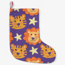 Recherche de lion chaussette de noël Illustration