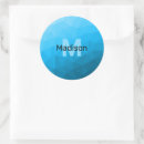 Recherche de monogrammes triangle autocollants Moderne