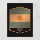 Recherche de drapeau argentin cartes postales Pays