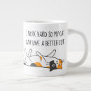 Recherche de dur tasses Je travaille dur