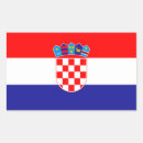 Recherche de drapeau croate autocollants Croatiflag