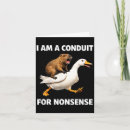 Recherche de absurde vœux cartes Animal