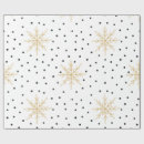 Recherche de de flocon de neige papier papier cadeau Blanc