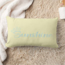 Recherche de soleil bonjour coussins Jaune