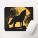 Recherche de lune loup tapis souris Loups