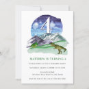 Recherche de dinosaures mignons invitations T rex