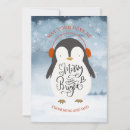 Recherche de pingouins mignons vœux cartes Toute personne