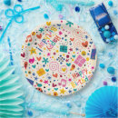 Recherche de notes musique assiettes Fête d'anniversaire
