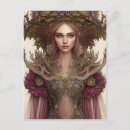Recherche de belles femmes cartes postales Floral