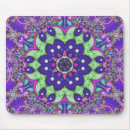 Recherche de fleur mandala tapis souris Rose