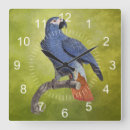 Recherche de oiseaux tropicaux horloges Vintage