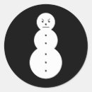Recherche de dessin de bonhomme de neige autocollants Père noël