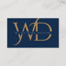 Recherche de graphique cartes visite Monogramme