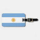 Recherche de argentin bagages étiquettes Drapeau