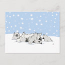 Recherche de chiot de vacances cartes postales Neige