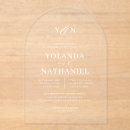 Recherche de minimaliste mariage invitations Élégant