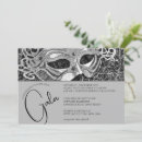 Recherche de gala mascarade invitations Élégant