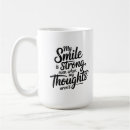 Recherche de résistance tasses Typographie