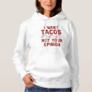 Recherche de taco pulls capuche Drôle