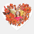 Recherche de cadre photo coeur autocollants Rouge