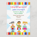 Recherche de superhero anniversaire invitations Enfants