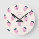 Recherche de fraises horloges Fruit