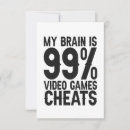 Recherche de gamers vœux cartes Drôle