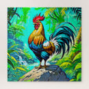 Recherche de rooster puzzles Coq coloré