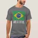 Recherche de souvenir de souvenir du brésil tshirts Drapeau