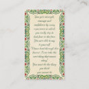 Recherche de courage cartes visite Sagesse