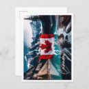 Recherche de drapeau du canada cartes postales Paysage