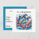 Recherche de dauphin mignon invitations Fête