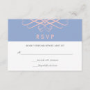 Recherche de bleu sérénité invitations Rose et bleu
