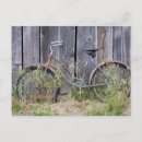 Recherche de vieux vélo cartes postales Rustique