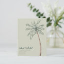 Recherche de palm tree wedding save the dates Tropical