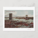 Recherche de vue pont brooklyn cartes postales Ville