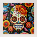 Recherche de mort puzzles Dia de los muertos