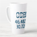Recherche de longitude tasses Latitude et longitude