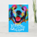 Recherche de golden retriever anniversaire cartes Chiot mignon